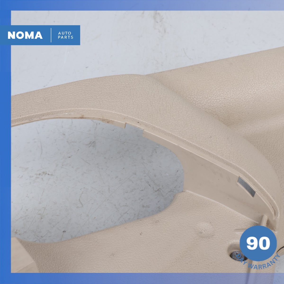 2007 Jaguar X350 XJ8 XJR VDP Front Left Side Seat Outer Trim Cover Beige OEM - photo 5