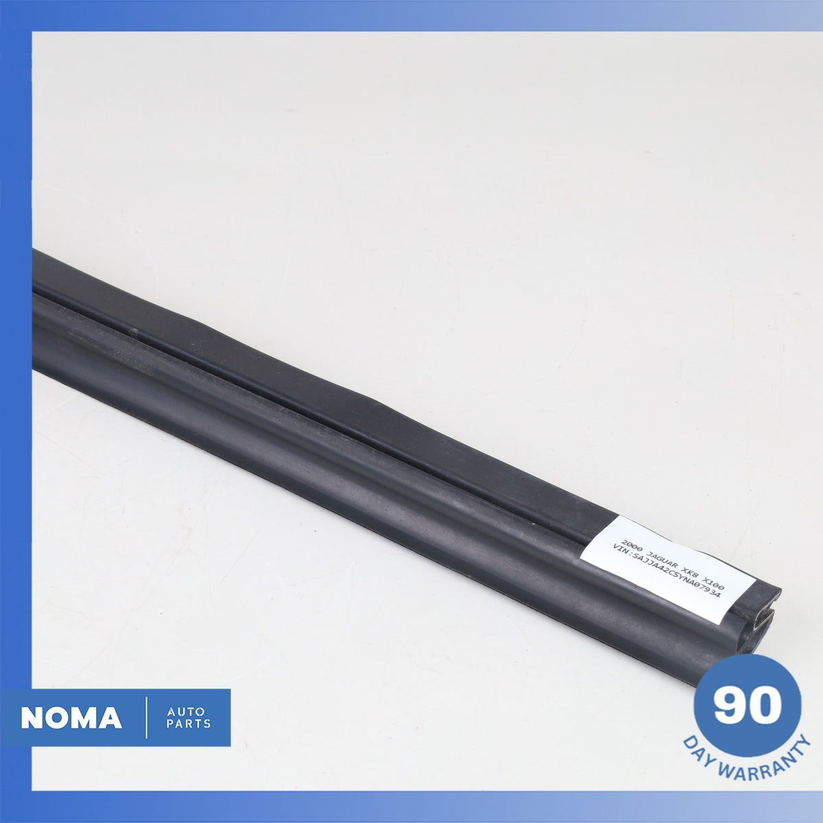 97-06 Jaguar X100 XK8 XKR Right or Left Door Window Molding Seal Inside OEM - photo 2