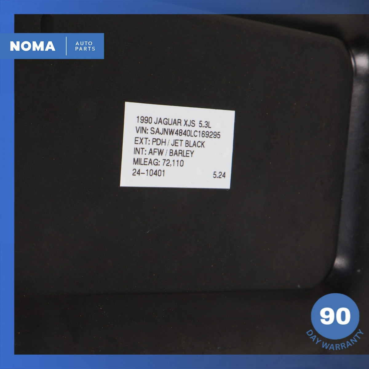 1990 Jaguar XJS HE Transmission Drive Shaft Skid Plate Tray Underbody Cover OEM - photo 9