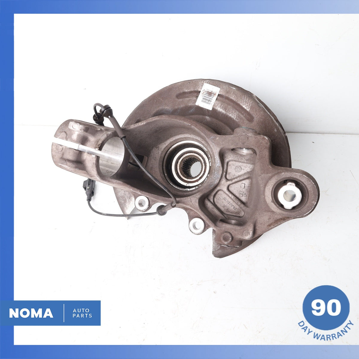 12-19 LR Range Rover Evoque L538 Rear Left Spindle Knuckle Hub w/ Shield OEM - photo 12