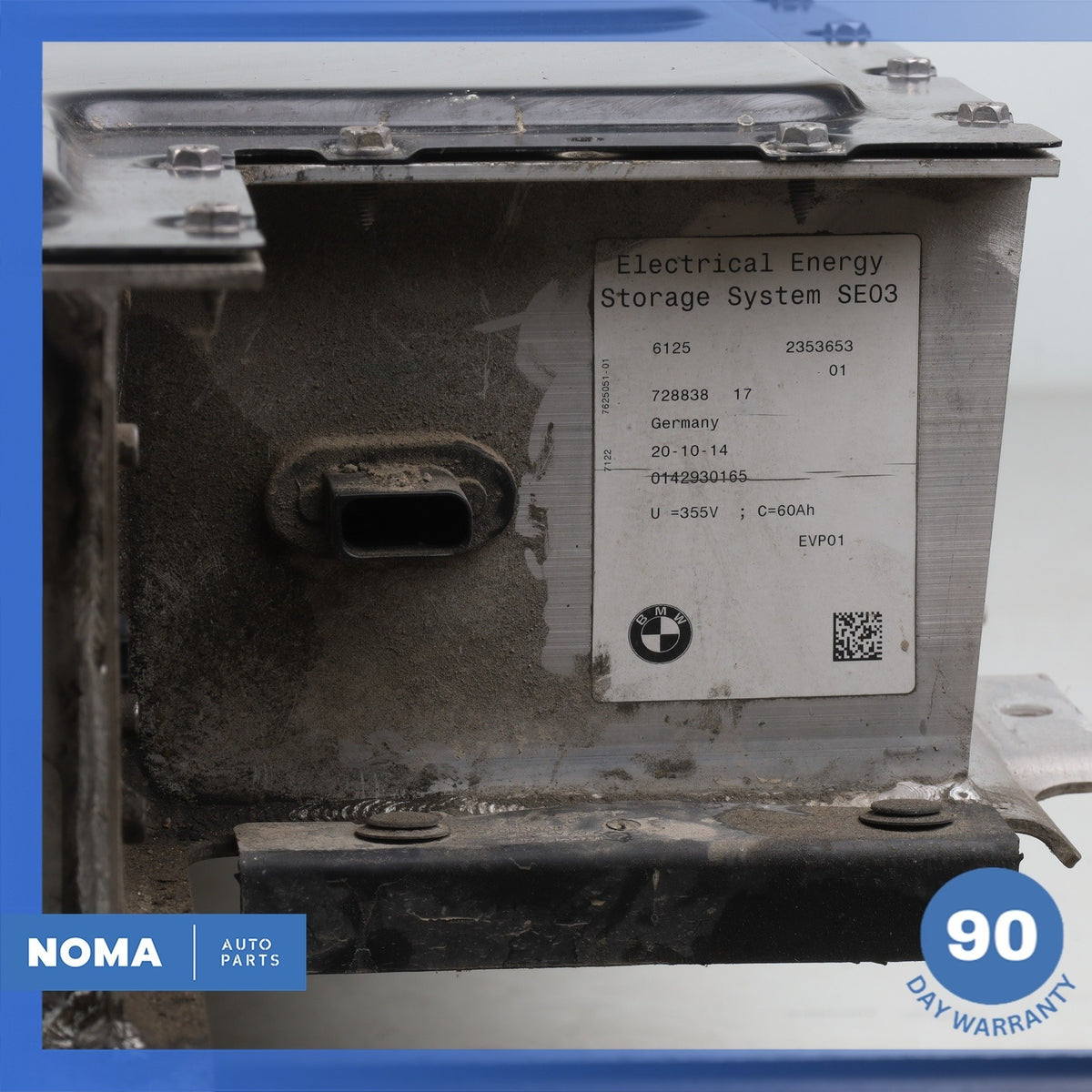 14-16 BMW i3 I01 BEV REX 60Ah Hybrid Engine High Voltage Battery 2353643 OEM 78k - photo 9