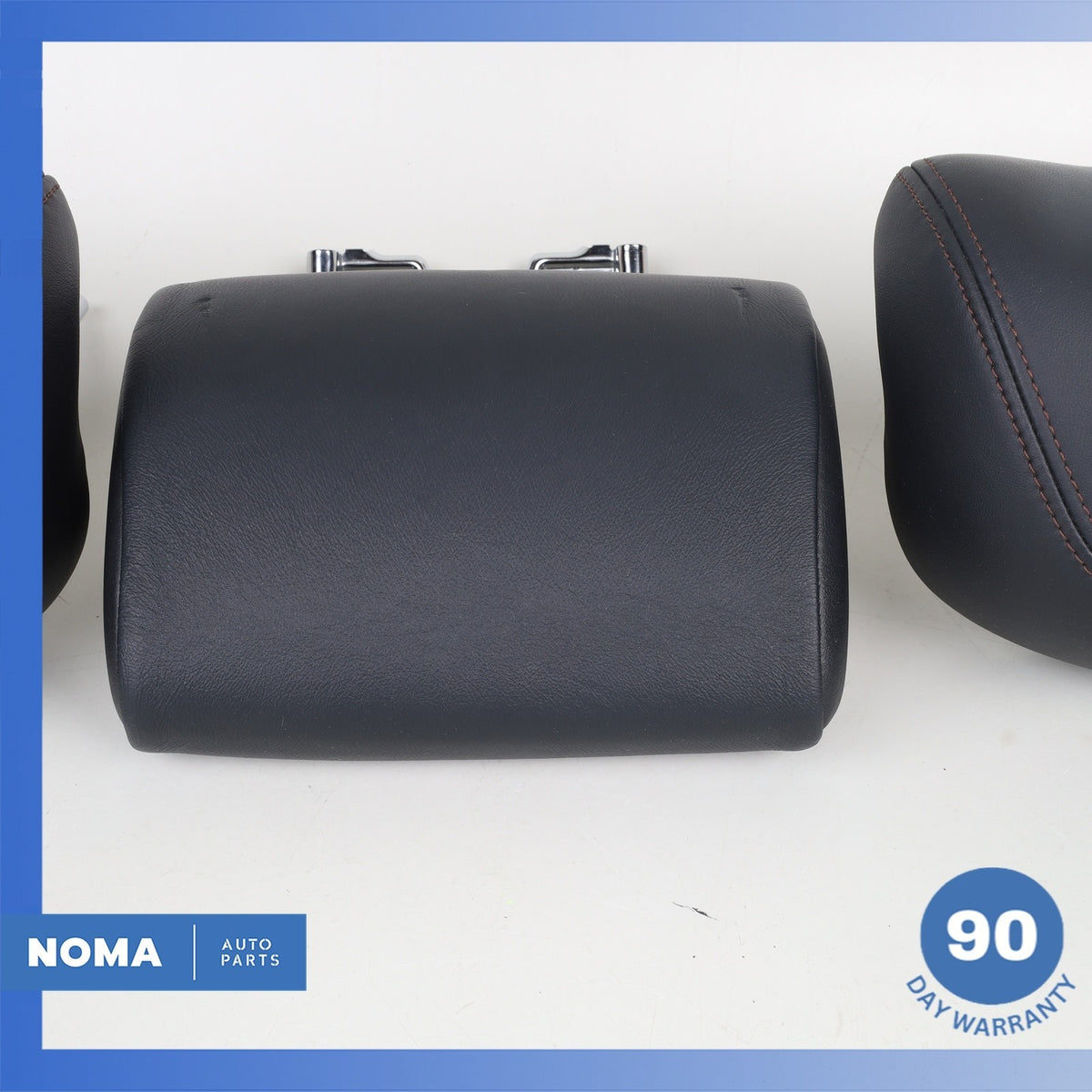 13-17 Lexus USF40 LS460 Rear Seat Headrest Head Rest Set Black 7194050850 OEM - photo 10