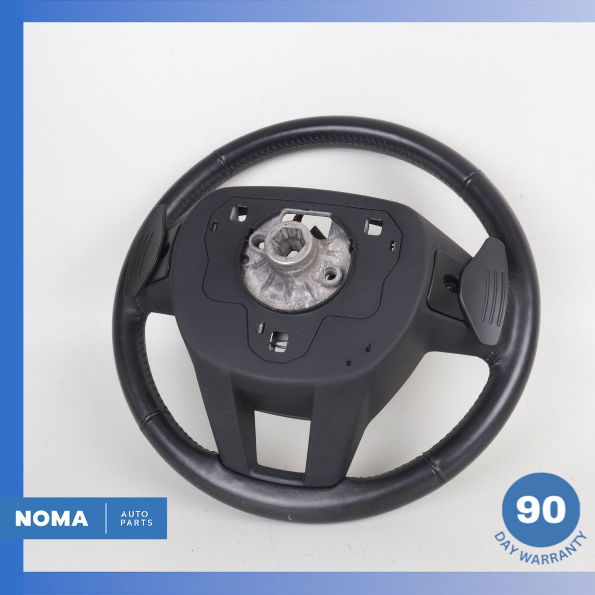 15-19 LR Discovery Sport L550 Heated Steering Wheel w/ Paddle Shifters Black OEM - photo 16