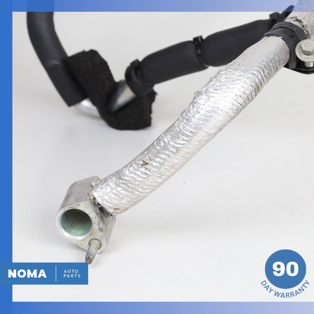 16-19 Jaguar X351 XJL XJR AC A/C Air Conditioning Hose Line Pipe Set OEM - photo 11