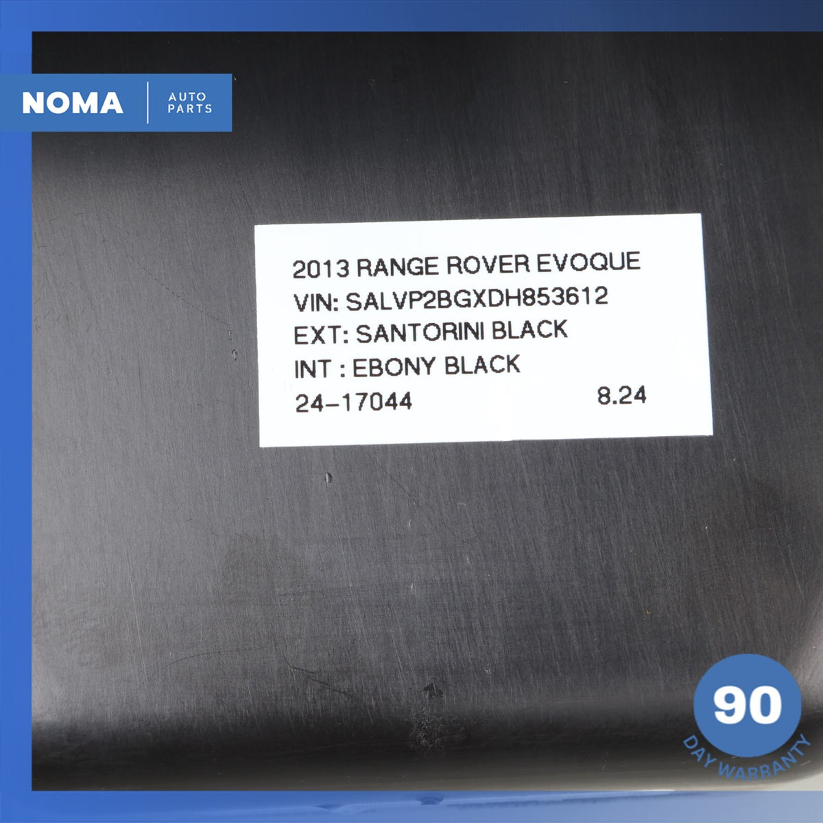 12-13 LR Range Rover Evoque L538 Rear Center Console Air Vent Trim Black OEM - photo 14