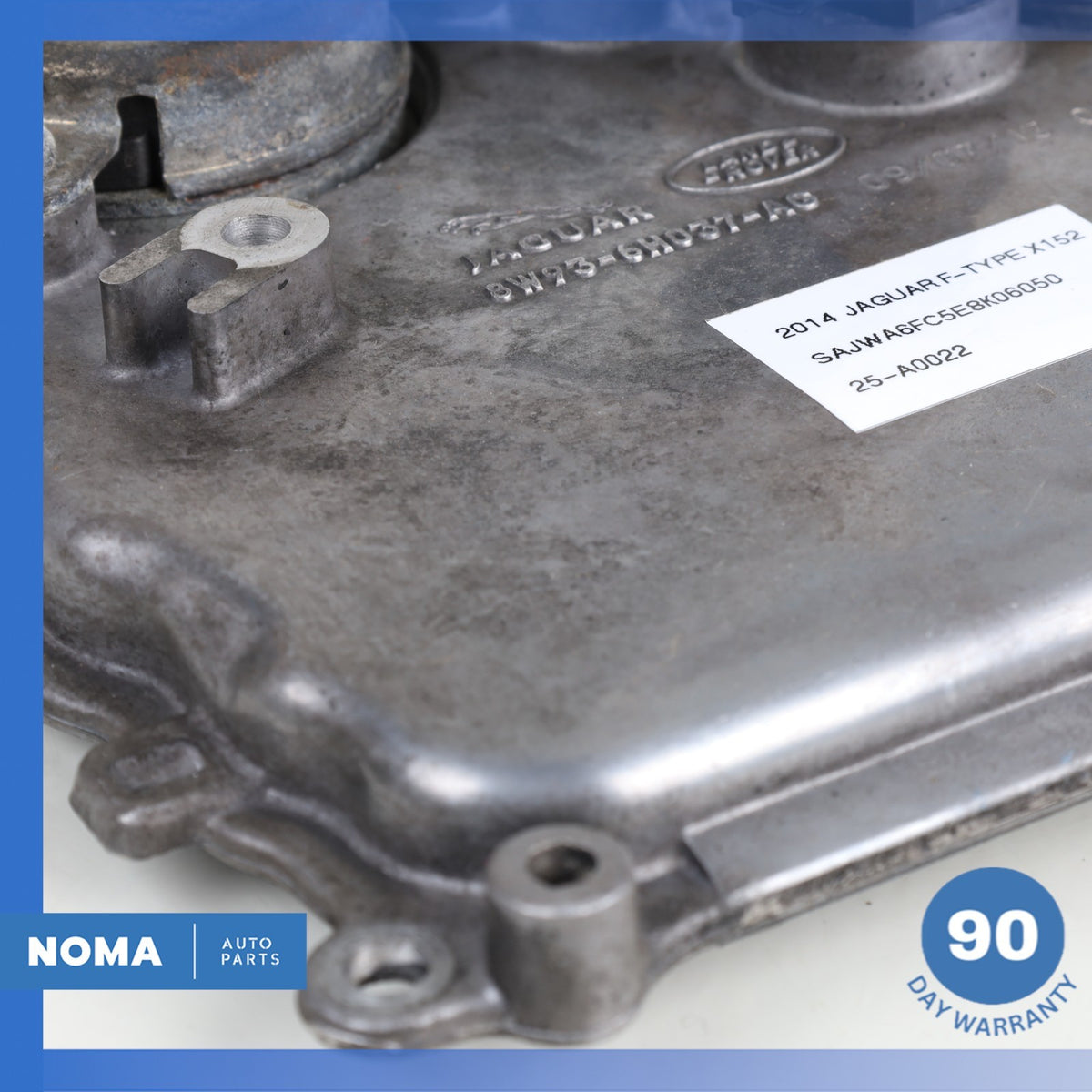 10-23 Jaguar X152 F-Type XJ Range Rover Left Side Engine Timing Chain Cover OEM - photo 5
