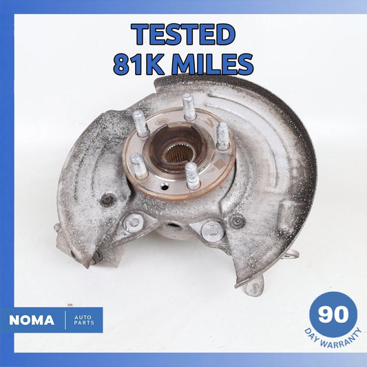 Range Rover L560 Velar F-Pace Rear Left Spindle Knuckle Hub w/ Shield OEM 81k - photo 1