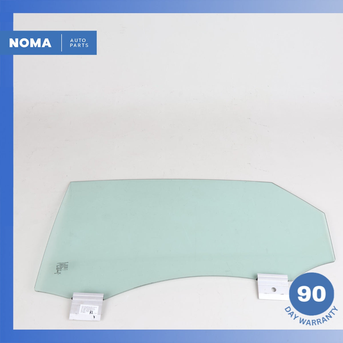 10-19 Jaguar X351 XJL XJR Rear Left Driver Side Door Window Glass C2D41365 OEM - photo 1