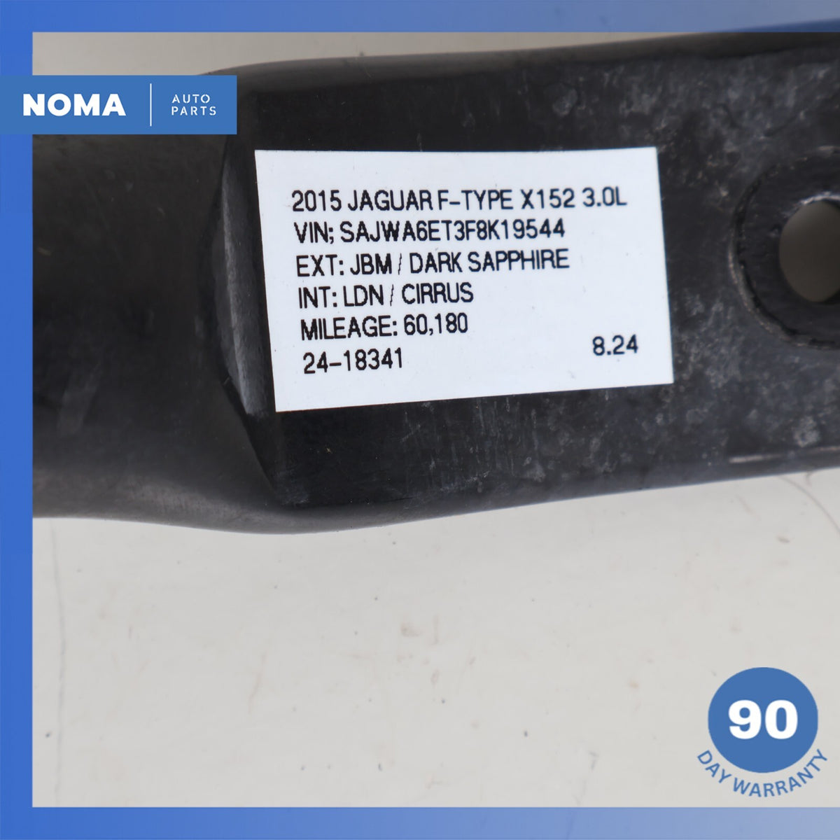 03-24 Jaguar X152 F-Type XK Front Stabilizer Anti Roll Sway Bar 2W935494CC OEM - photo 13
