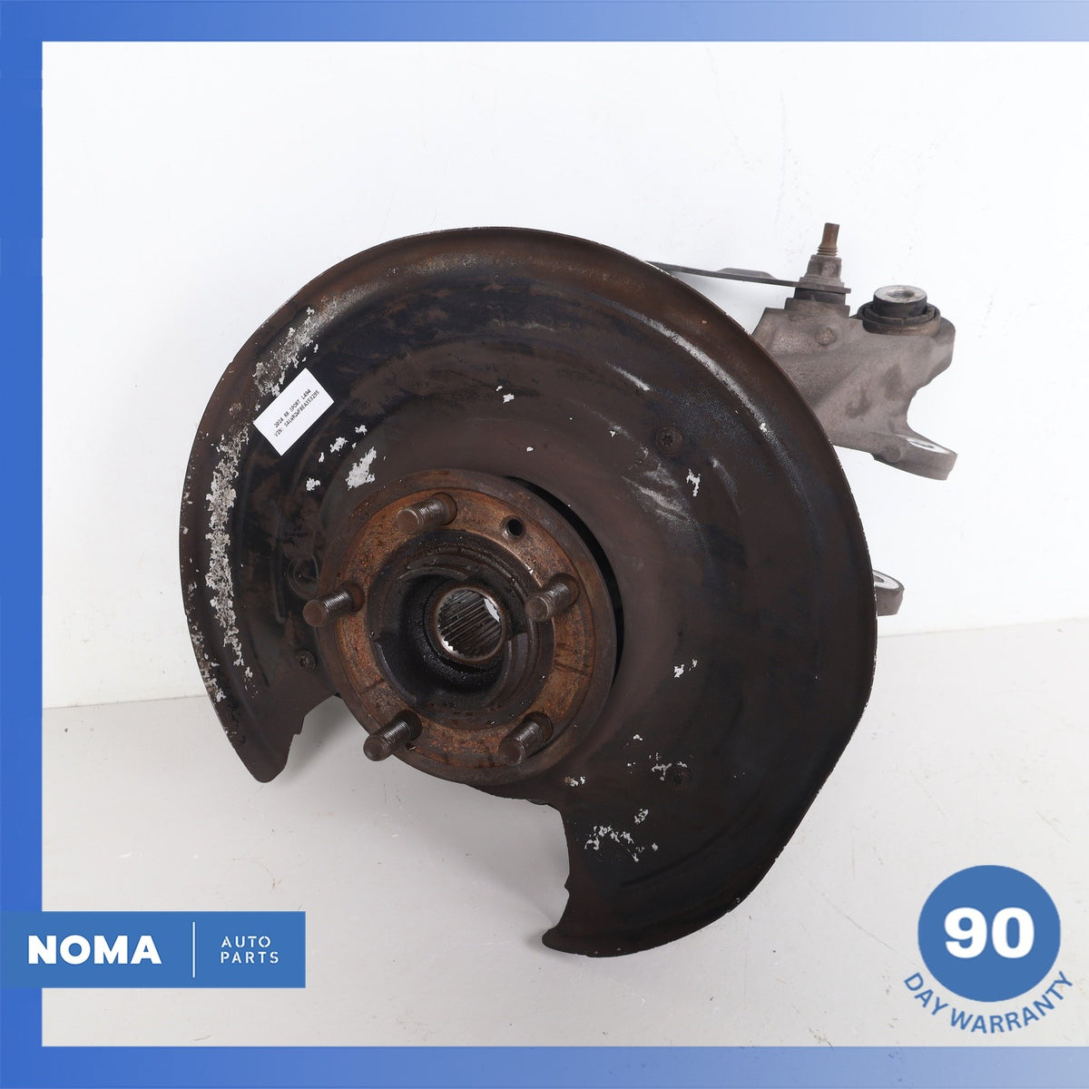 14-17 LR Range Rover L494 L405 Rear Right Spindle Knuckle Hub w/ Shield OEM - photo 2