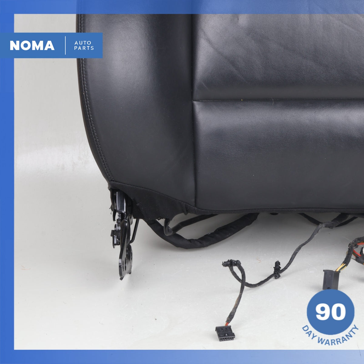 10-13 BMW F10 550i Front Right or Left Top Upper Seat Cushion Nappa Black OEM - photo 6