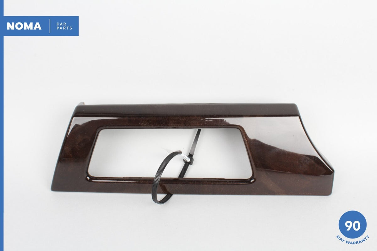 07-12 BMW 328i E90 Front Left Driver Side Dashboard Molding Wood Walnut OEM - photo 1