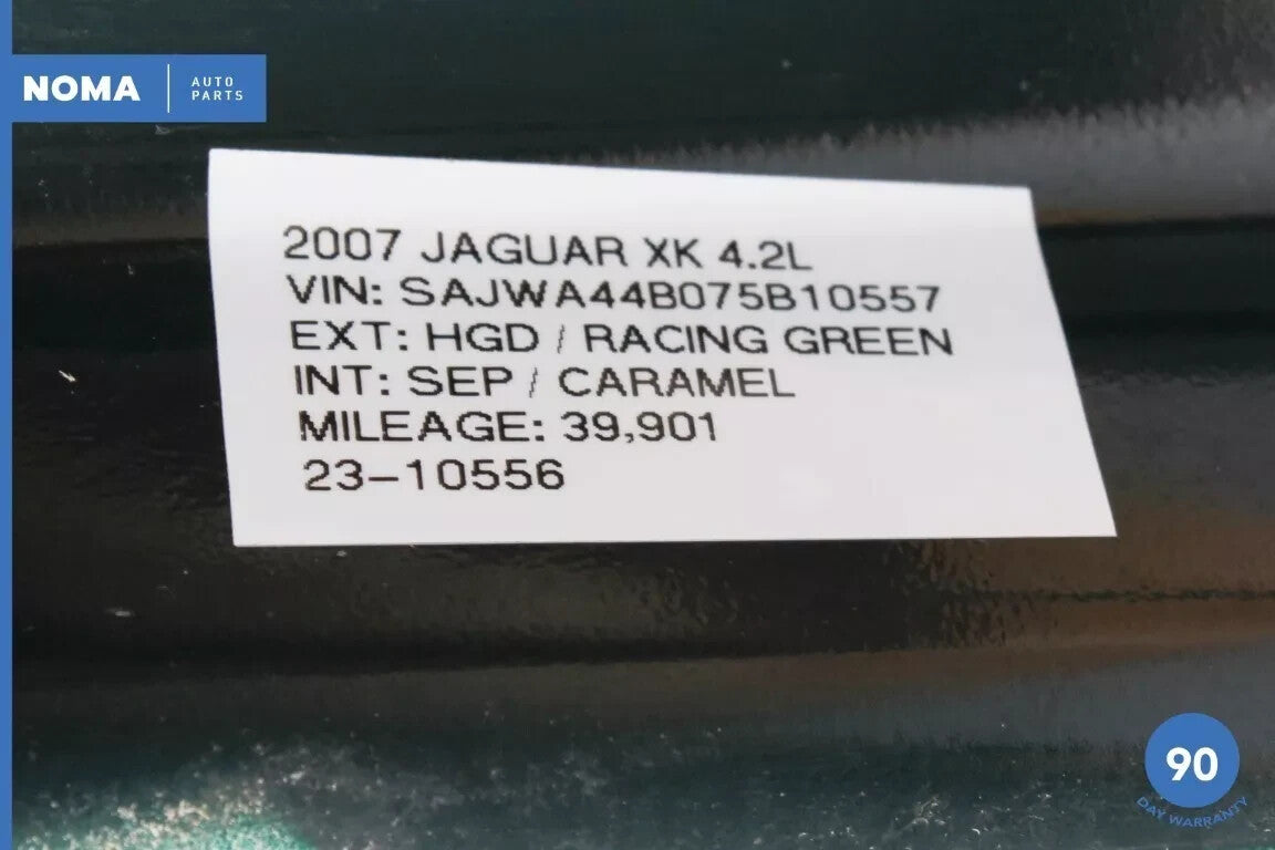 07-15 Jaguar X150 XK XKR Convertible Rear Trunk Lid Hatch Shell Green OEM - photo 13