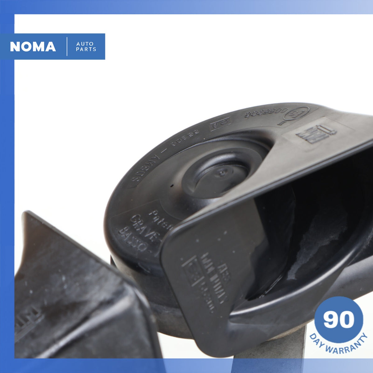 2004 Jaguar X100 XK8 Left & Right Low High Tone Signal Horn Set of 2 OEM - photo 3