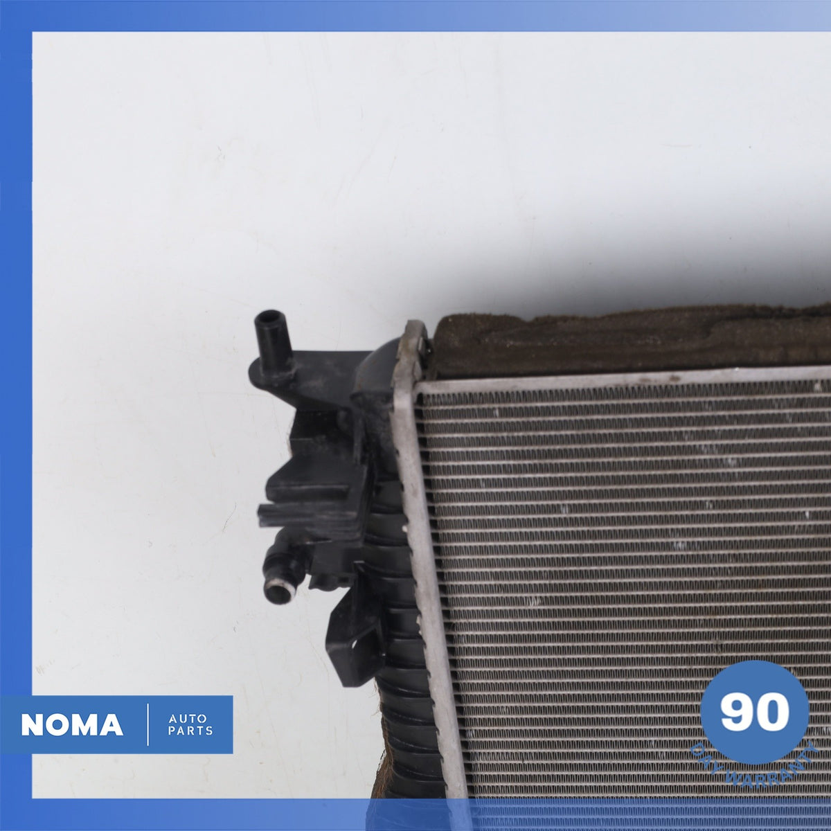 10-19 Jaguar X351 XJ XFR Radiator A/C AC Condenser Intercooler Assembly OEM - photo 15