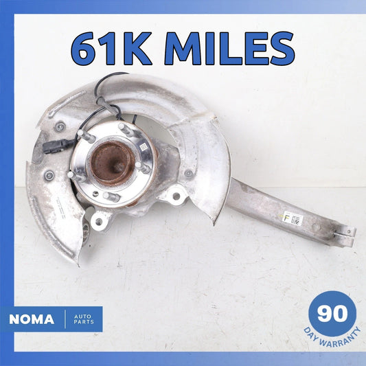 17-19 Jaguar X760 XE RWD Front Left Side Spindle Knuckle Hub w/ Shield OEM 61k - photo 1