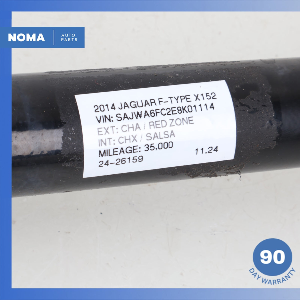 14-21 Jaguar X152 F-Type Rear Right Passenger Axle Shaft EX534K138AD OEM - photo 12