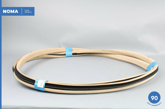 02-08 BMW 750Li E66 LWB Rear Left Driver Door Interior Weather Strip Seal OEM - photo 1