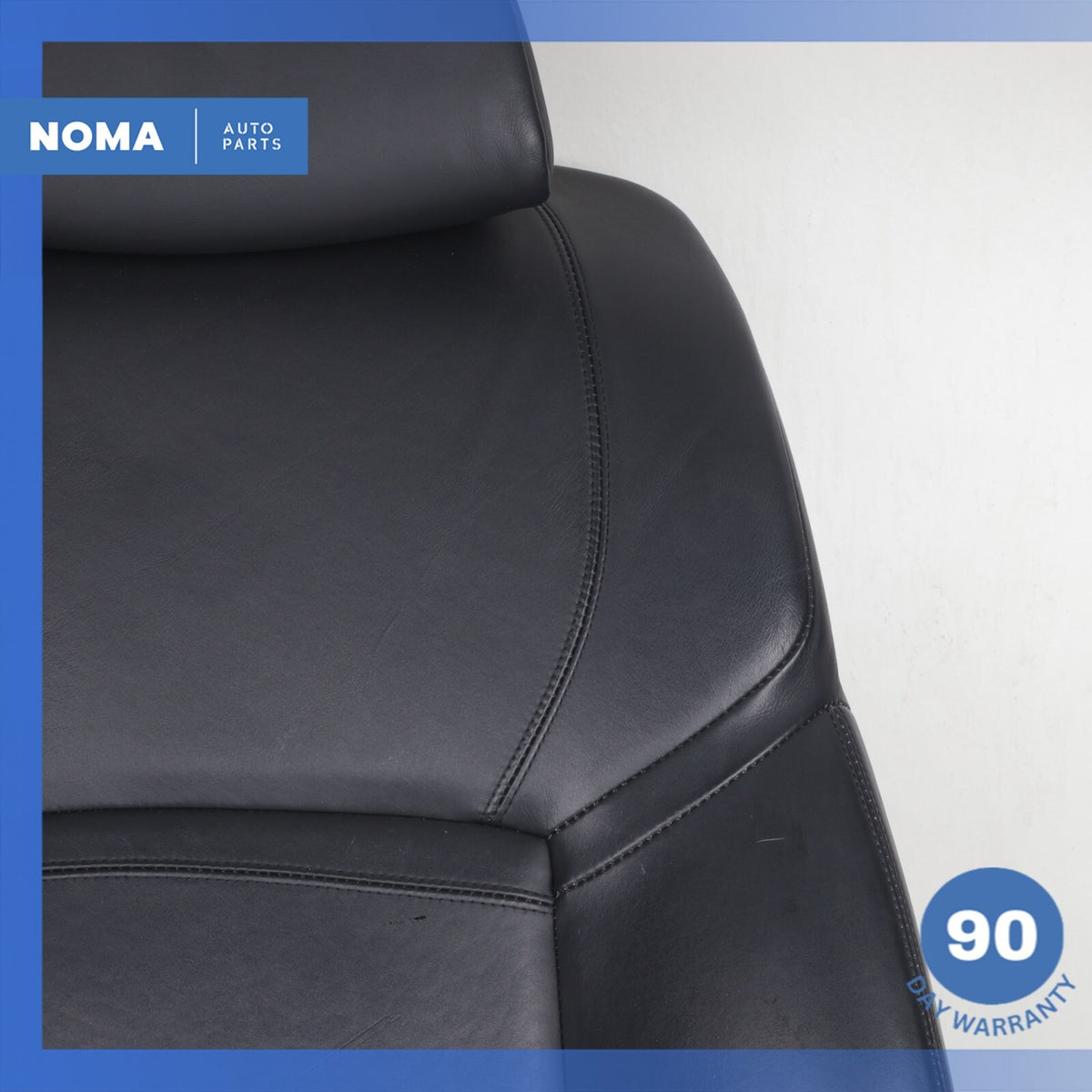 10-13 BMW F10 550i Front Right or Left Top Upper Seat Cushion Nappa Black OEM - photo 3