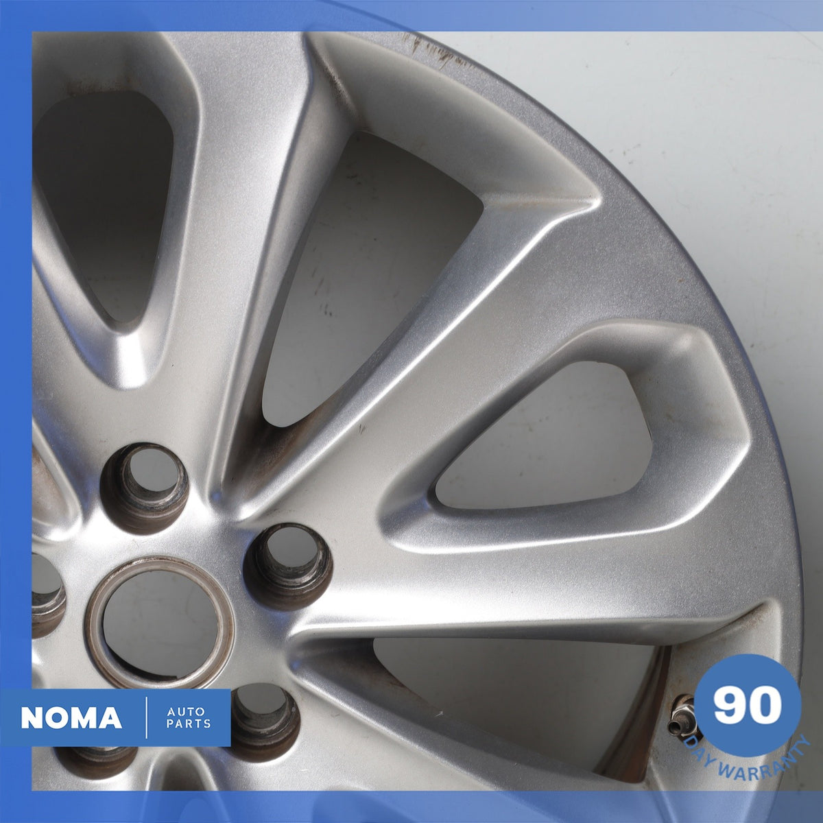 13-22 Land Rover Range Rover L405 Aeroviper 8.5 x R20 20" Wheel Rim Silver OEM - photo 3