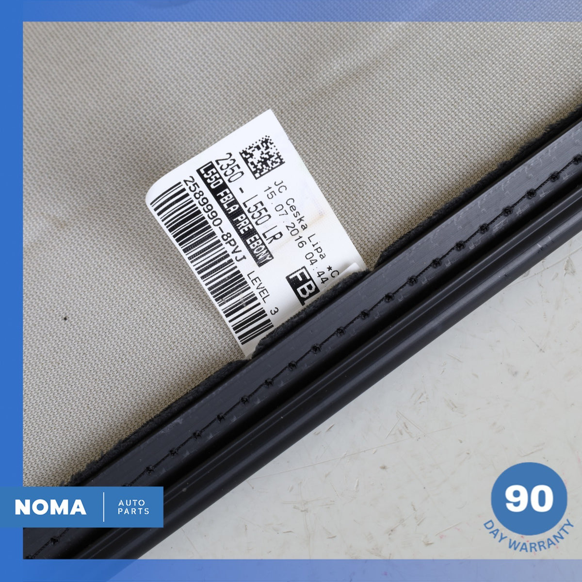 15-19 LR Discovery Sport L550 Front Left Top Upper Seat Cushion FK7264417DC OEM - photo 14