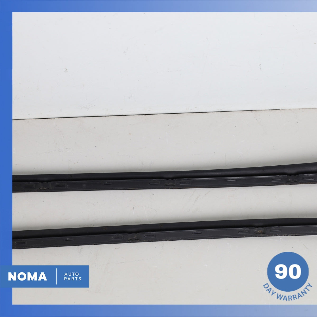 17-20 Jaguar X760 XE Right & Left A Pillar Exterior Windshield Molding Set OEM - photo 8
