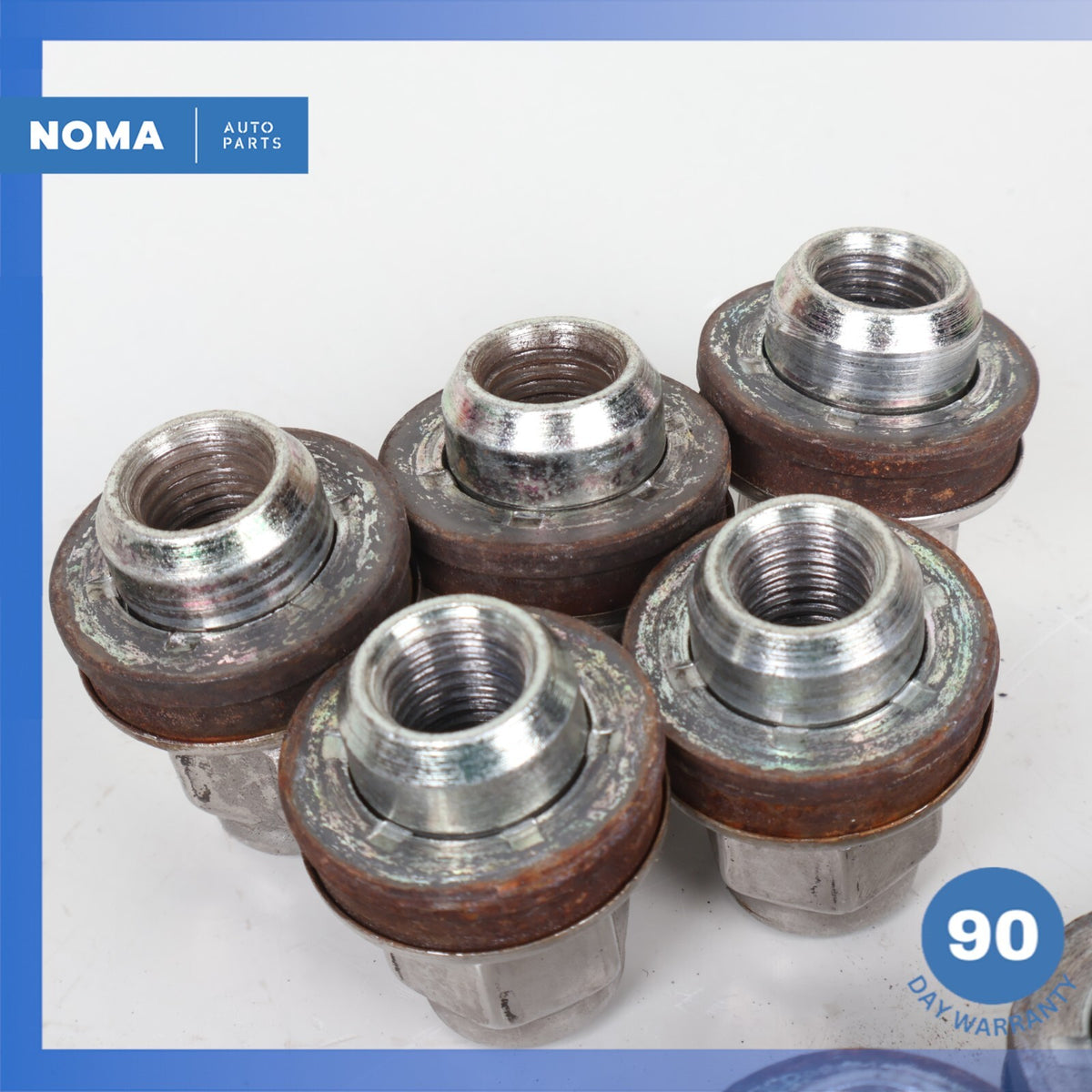 07-15 Jaguar X150 XK XKR Wheel Lug Nuts Bolts Set of 20 1X431012AA OEM - photo 8