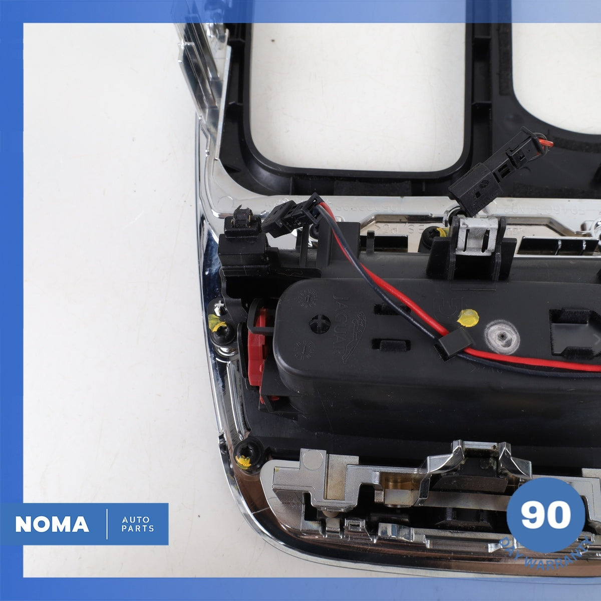 10-14 Jaguar X351 XJ Center Console Shifter Bezel Trim Panel AW93044D90BC OEM - photo 18