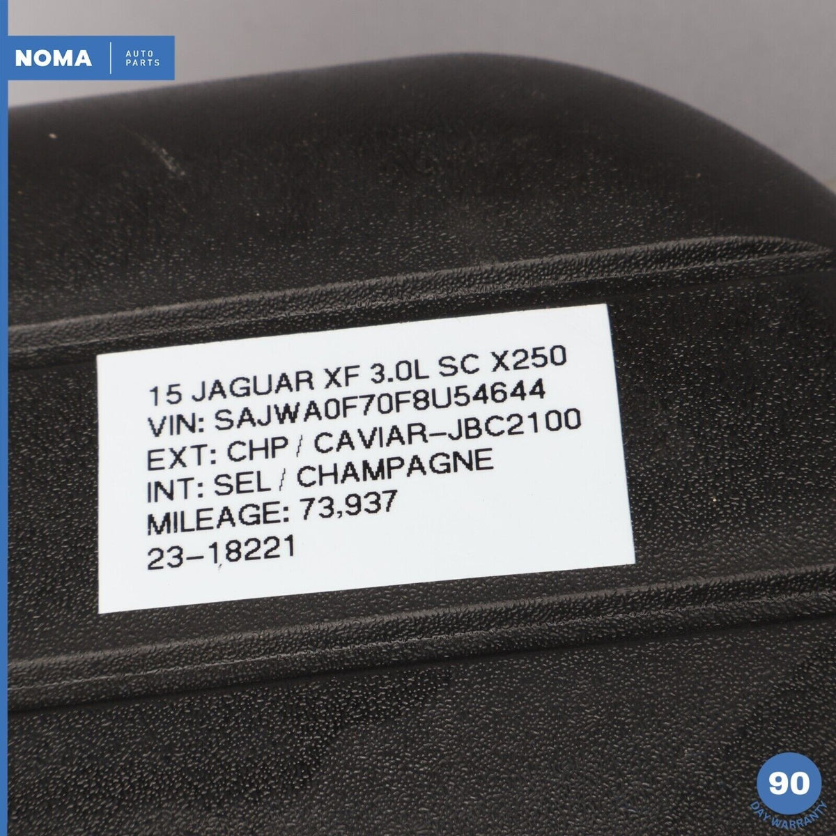 10-15 Jaguar X250 XF XFR XK Coolant Expansion Tank Reservoir CW938A080AB OEM 74k - photo 19