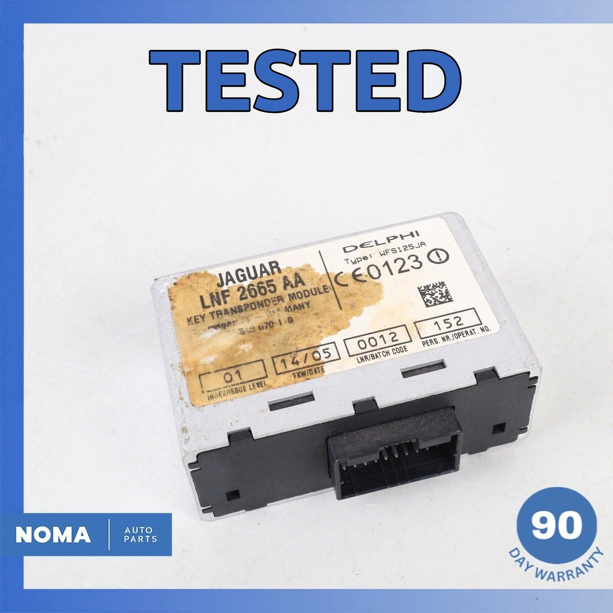 Jaguar X100 XKR Key Transponder Module Unit LNF2665AA OEM - photo 1