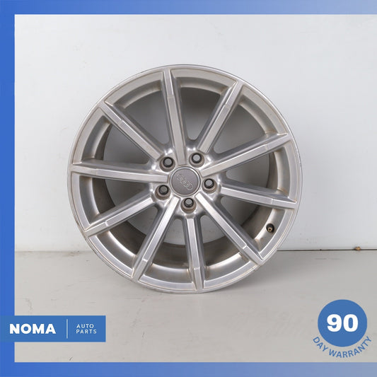 08-17 Audi 8T A5 S5 8.5 x R18 18" Wheel Rim Silver 8T0601025BM OEM - photo 1