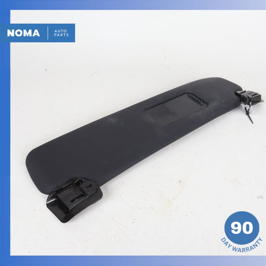 03-08 BMW E85 Z4 Right Passenger Side Sun Visor w/ Vanity Mirror Black OEM - photo 1