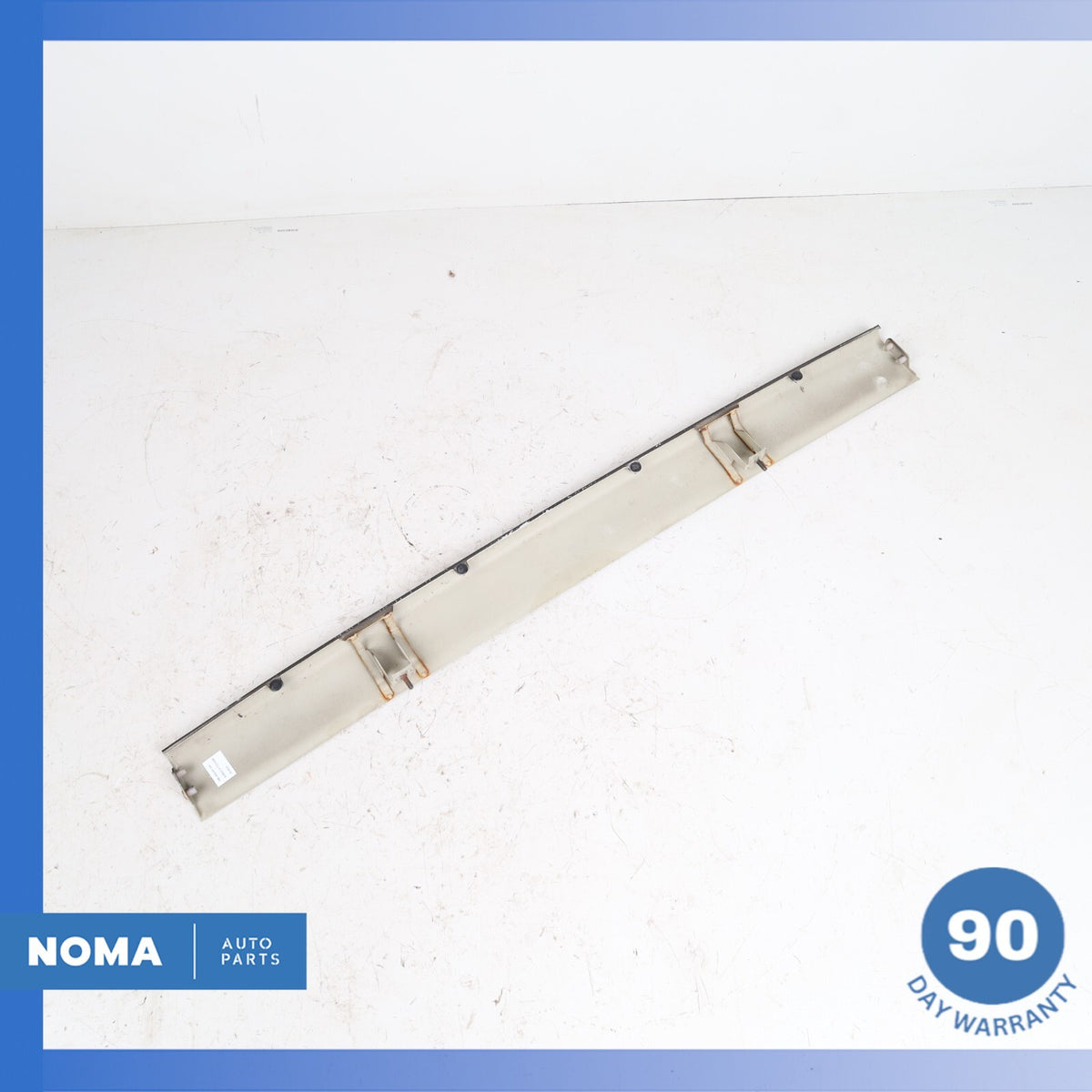 94-96 Jaguar XJS Series 3 Rear Bumper Center Molding Chrome HHC6620AA OEM - photo 5
