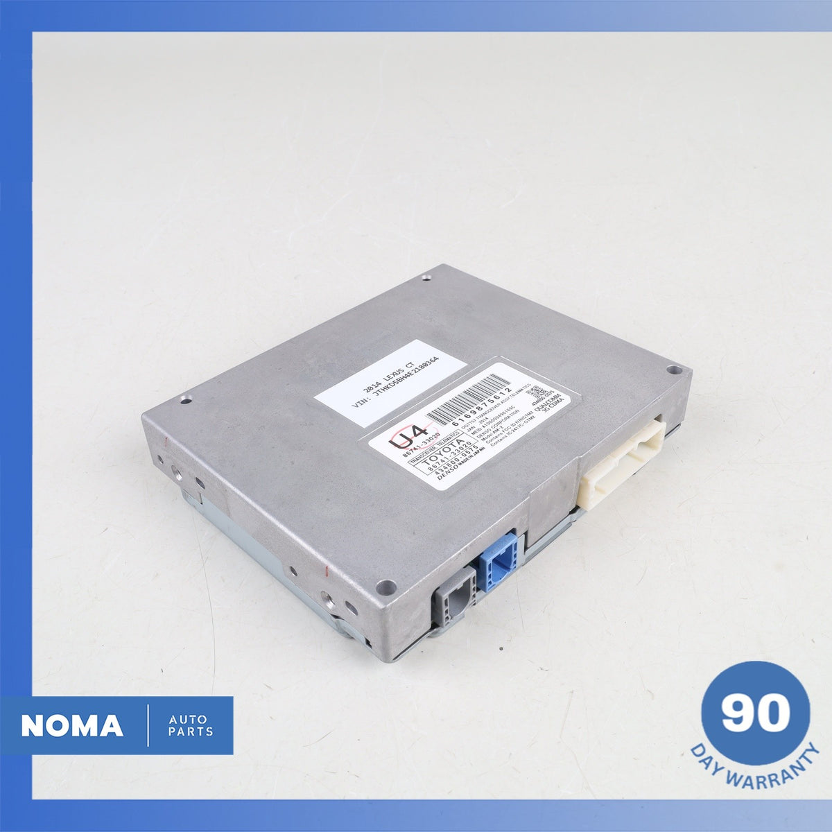 Lexus ZWA10 CT200h Telematics Control Module 86741-33020 OEM - photo 2
