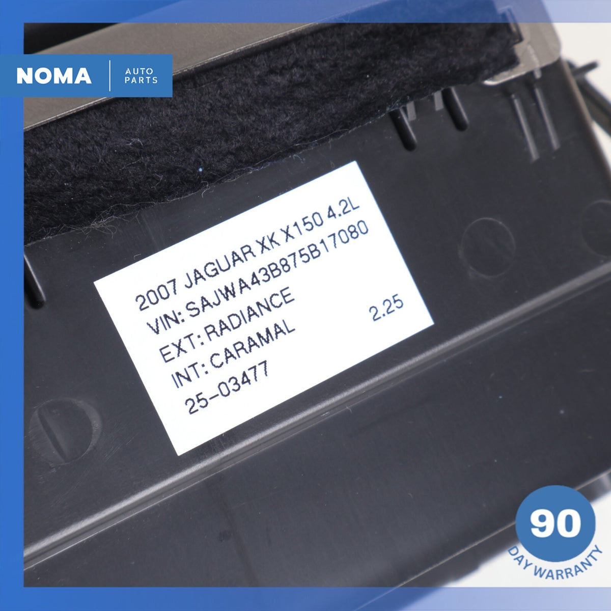 07-11 Jaguar X150 XK XKR Center Dash Board AC A/C Dual Air Vent 6W8319K617A OEM - photo 20