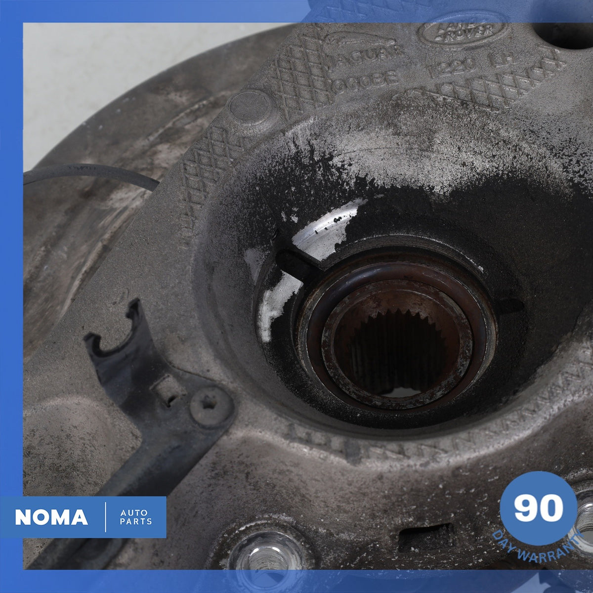 16-20 Jaguar X760 XE XF Rear Left Side Spindle Knuckle Hub w/ Shield OEM - photo 14