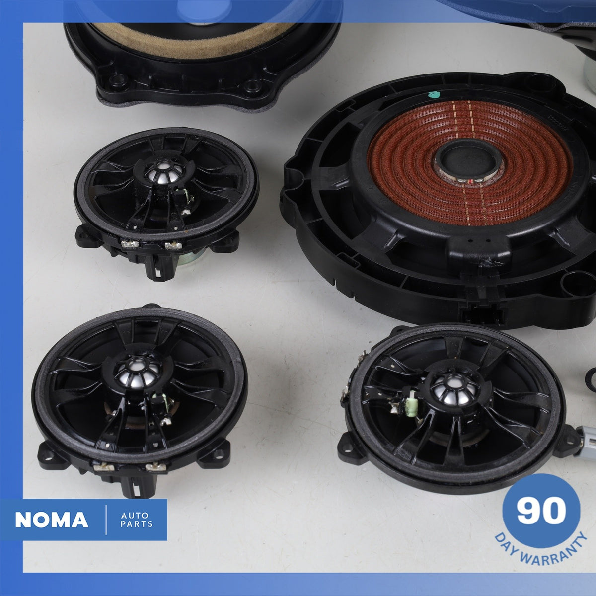 10-12 LR Range Rover L322 Harman Interior Subwoofer Tweeter Speaker set OEM - photo 9