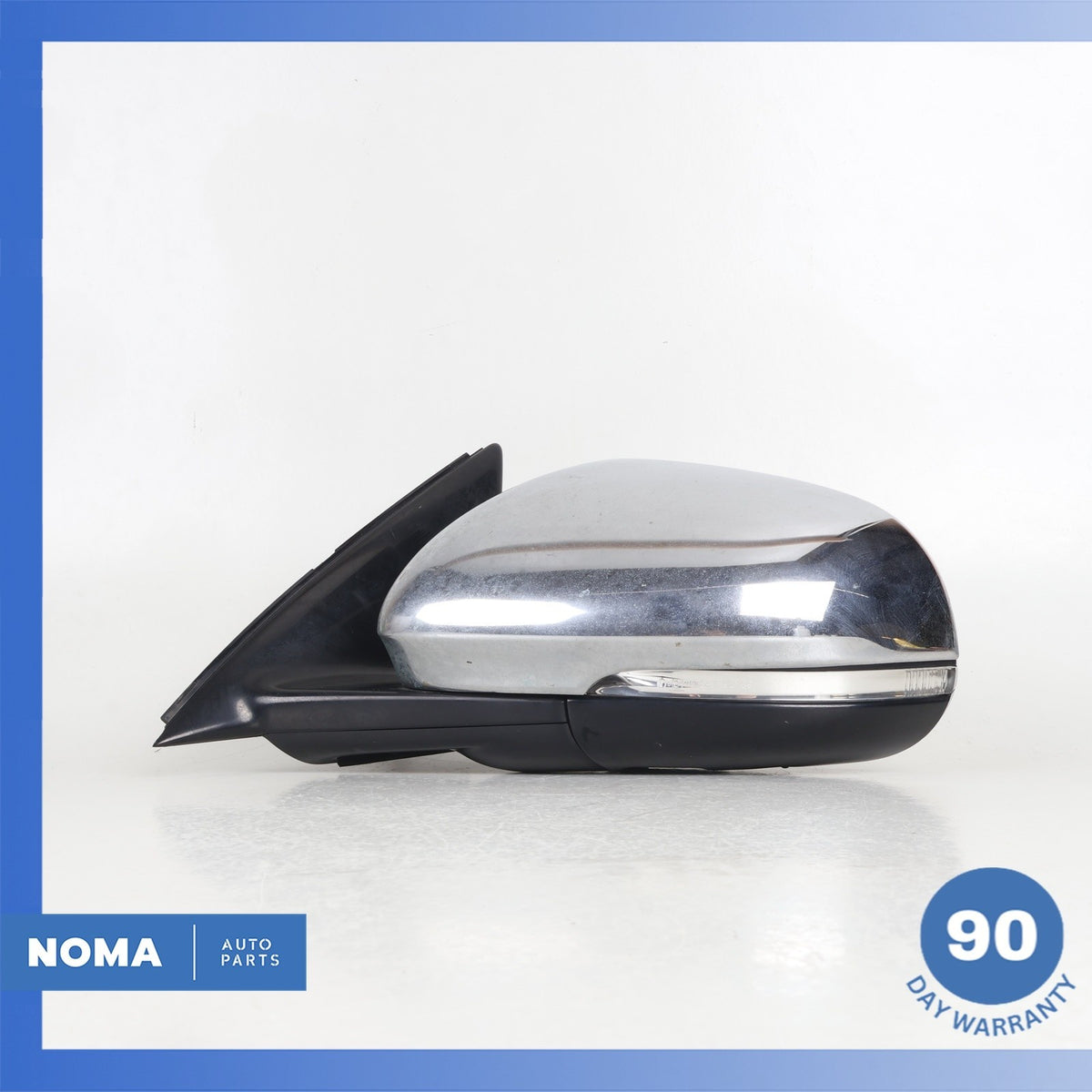 10-19 Jaguar X351 XJ XJR Left Side Rear View Door Mirror w/ Blind Spot OEM 70k - photo 3