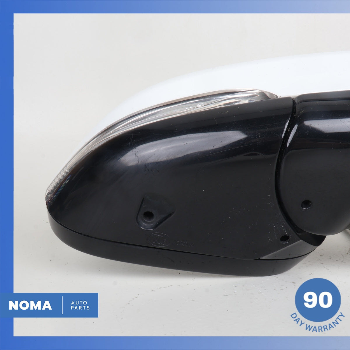 10-15 Jaguar X250 XF XFR Right Rear View Mirror Stratus w/ Blind Spot White OEM - photo 13