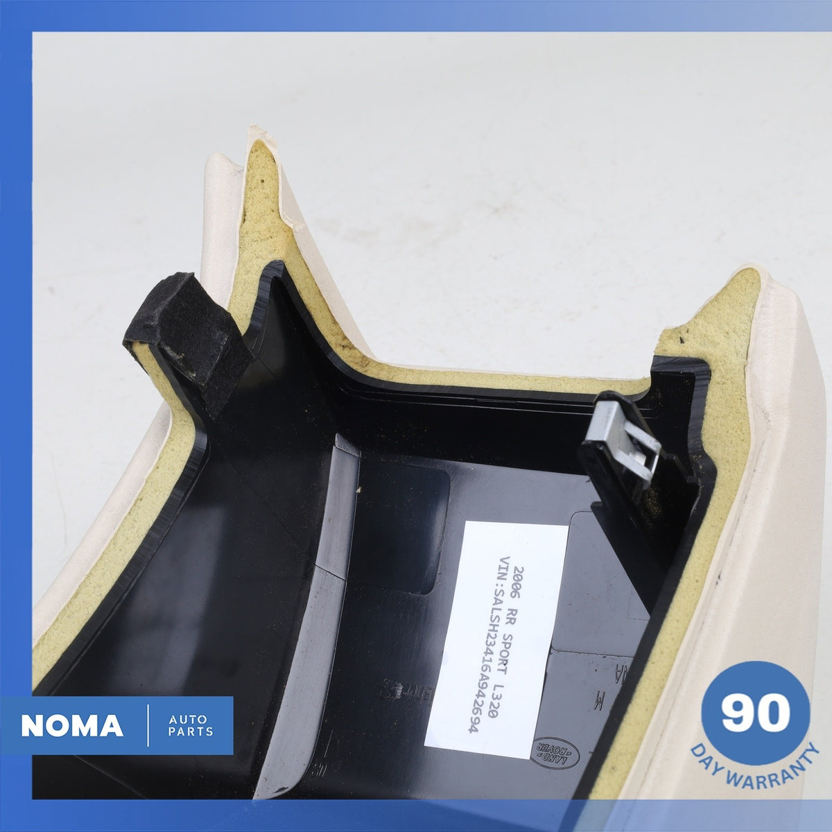 LR Range Rover Sport L320 Dashboard Right Cover Panel Trim Beige OEM - photo 7