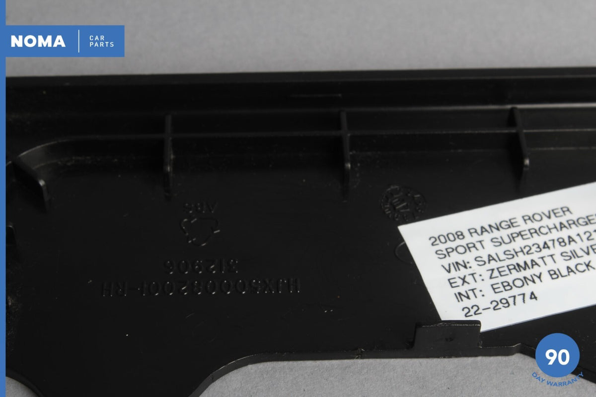 06-13 Range Rover Sport L320 Front Right Side Seat Track Trim Cover OEM - photo 9