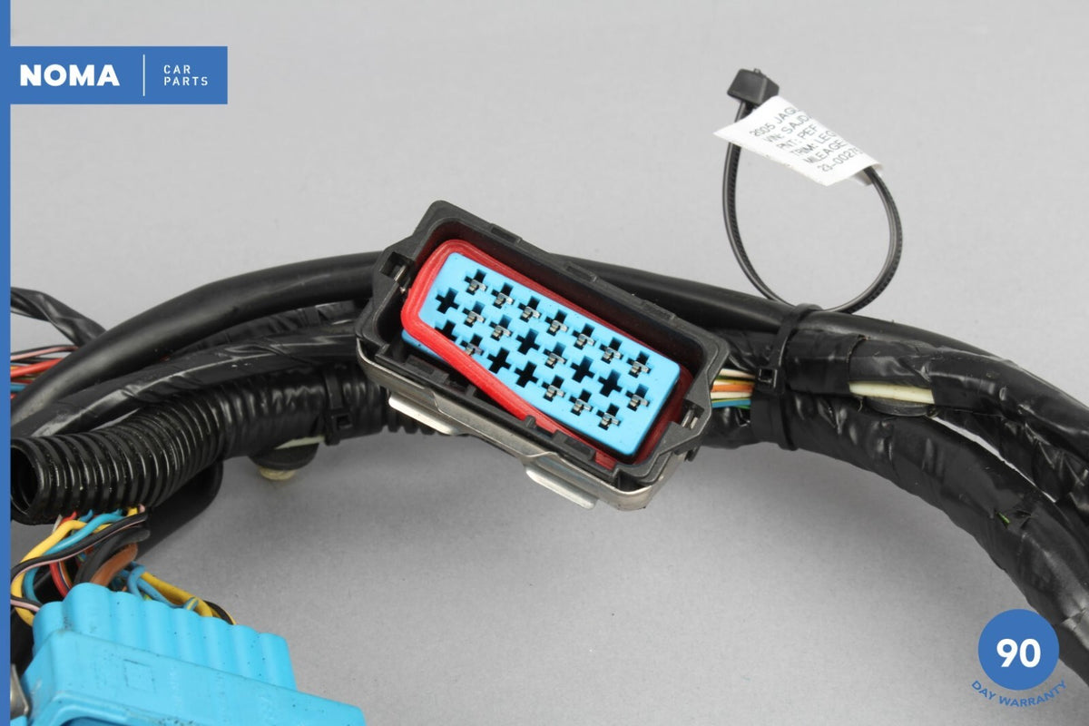 01-06 Jaguar XK8 X100 Front Left Driver Side Door Wiring Harness LJJ3190AB OEM - photo 8