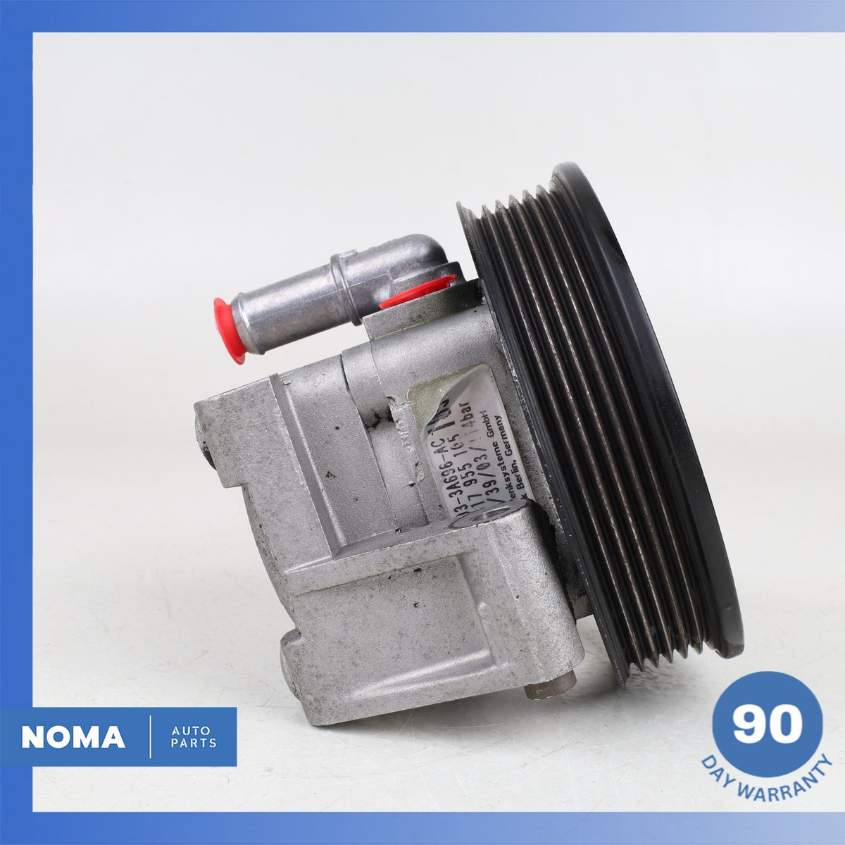 03-10 Jaguar X350 XJ8 XKR XF XJ8 Power Steering Pump Assembly 2W933A696AC OEM - photo 7
