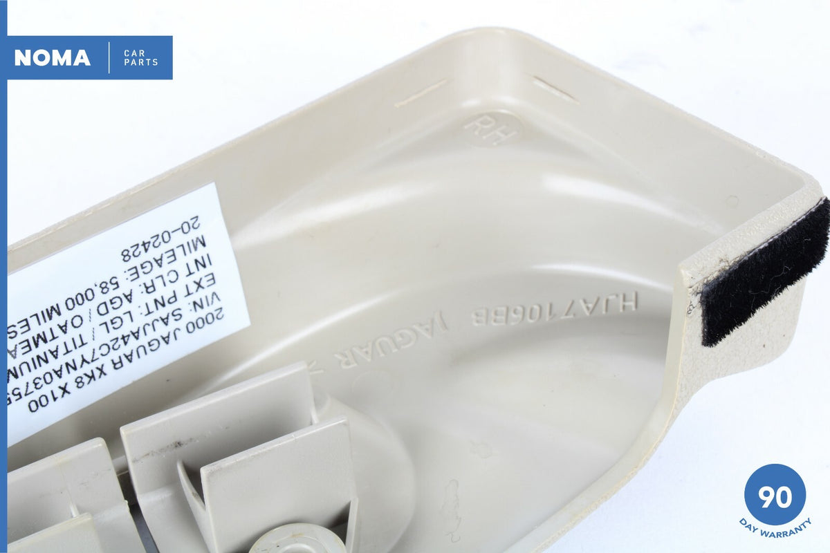 98-06 Jaguar XK8 X100 Convertible Rear Right Shoulder Belt Trim Bezel AGD OEM - photo 5