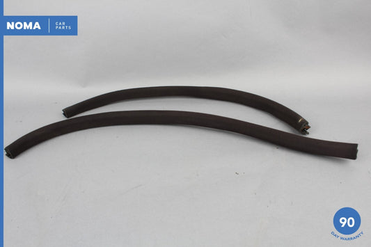 97-06 Jaguar XK8 X100 Front Left Door Interior Window Molding Seal Set OEM - photo 1