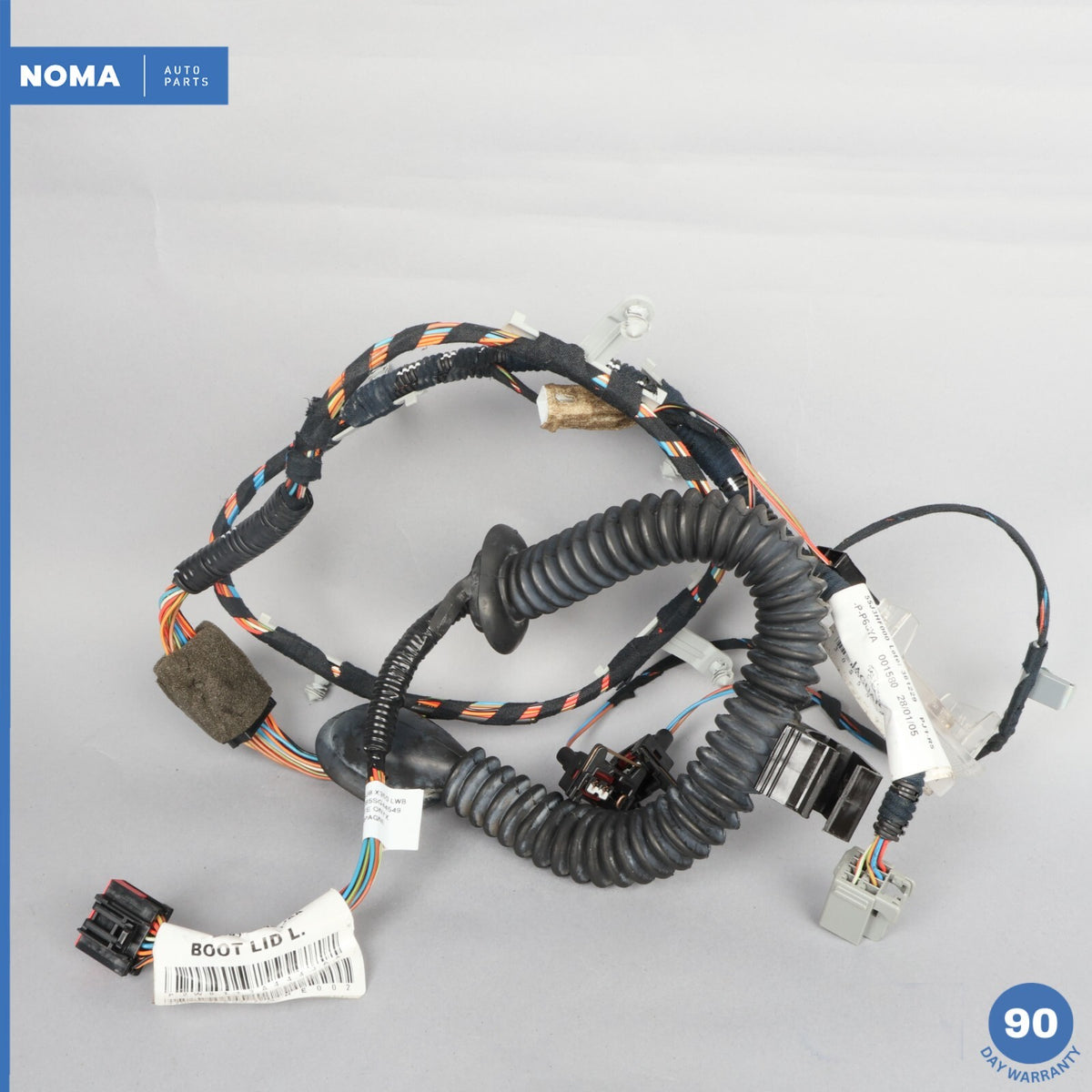 2005 Jaguar XJR XJ8 VDP X350 Rear Trunk Lid Wire Harness 2W9314A227JAA OEM - photo 8
