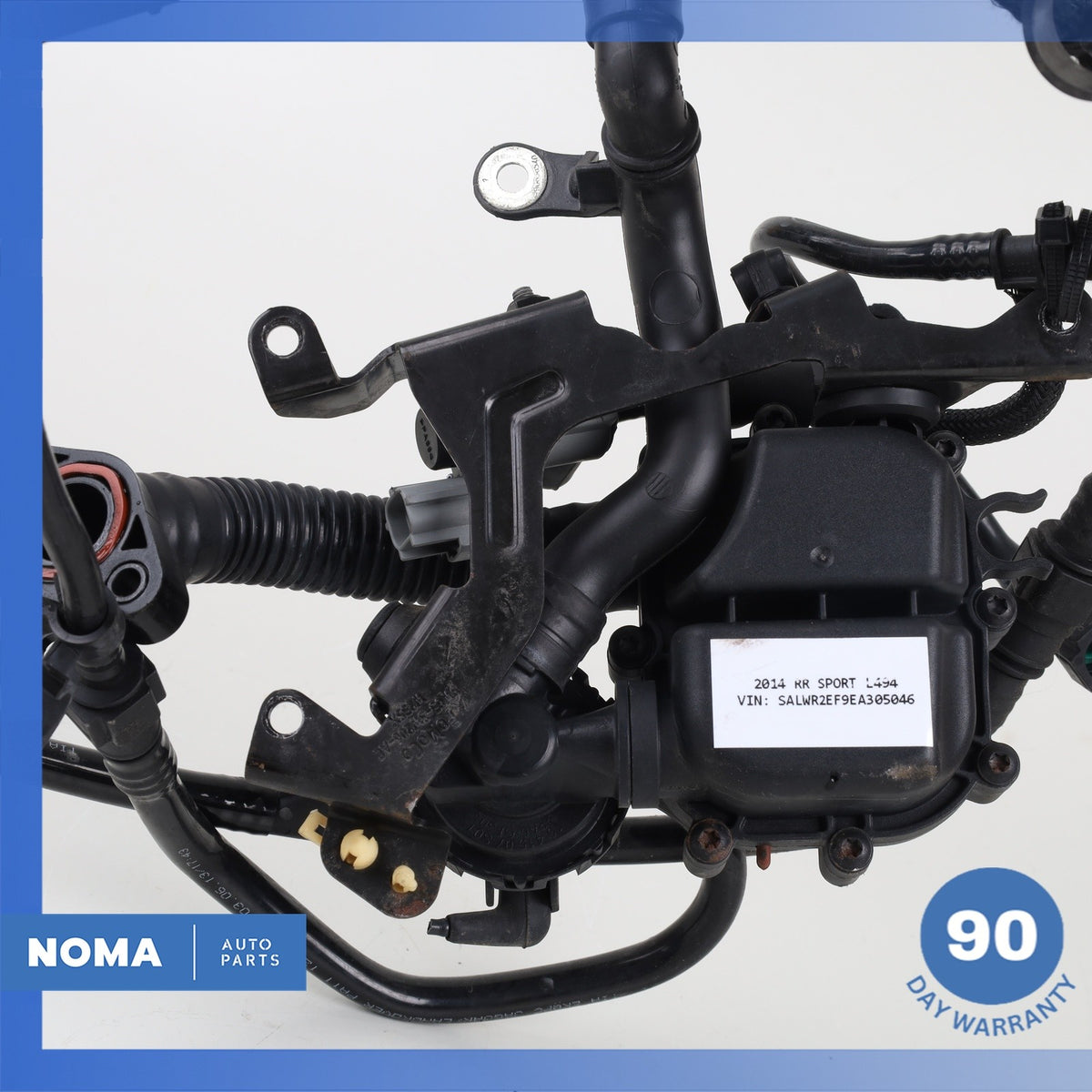 10-24 LR Range Rover L494 5.0L Inlet Manifold Vacuum Air Chamber Symposer OEM - photo 11