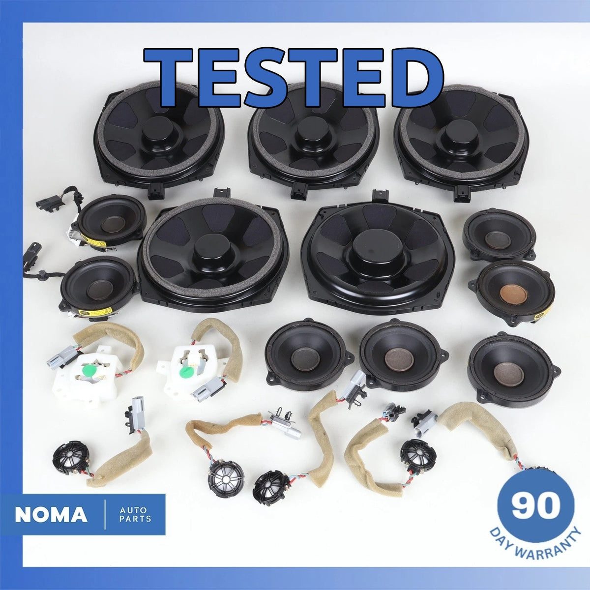 13-22 LR Range Rover Sport L494 Front & Rear Premium Audio 1200W Speaker Set OEM - photo 1