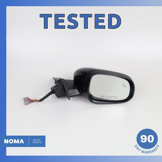 16-20Jaguar X260 XF Right Side Rear View Door Mirror w/ Blind Spot Black OEM - photo 1