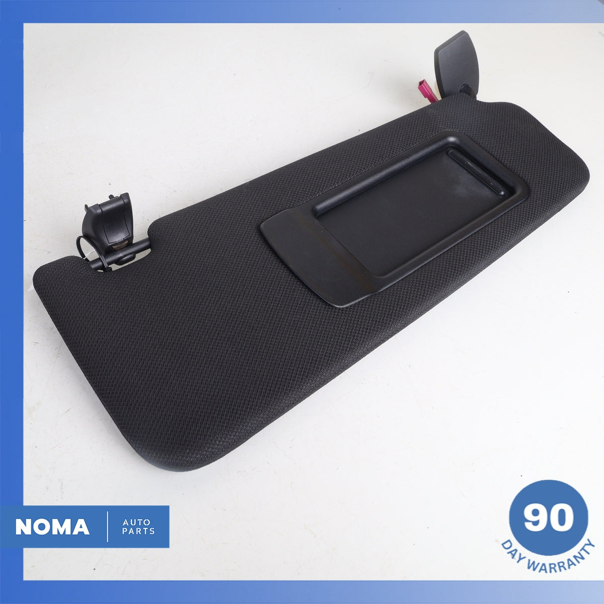 11-16 BMW F10 550i 528i Right Passenger Sun Visor Shade Black 51168038166 OEM - photo 1